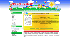 Desktop Screenshot of coloriages-enfants.com